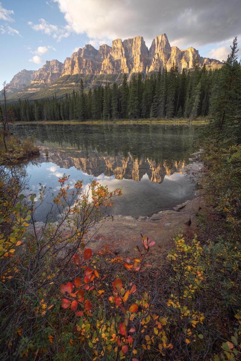 Castle Mountain Chalets Buitenkant foto